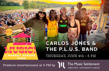 Music at Market Square Park: Carlos Jones and the P.L.U.S. Band