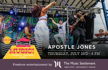 Music at Market Square Park: Apostle Jones