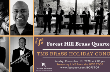 TMS Brass Holiday Concert Livestream @ BOP STOP