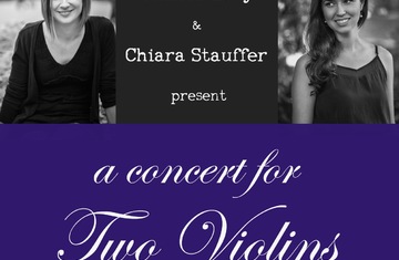 Aniela Eddy and Chiara Stauffer: A Concert For Two Violins  @ BOP STOP