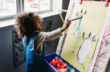 Artists in Bloom: Early Childhood Annual Art Show viewing