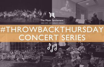 #ThrowbackThursday Concert Series -- Holiday CircleFest 2019