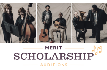 Community Merit Scholarship Auditions