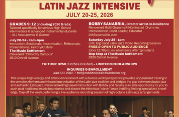 Latin Jazz Intensive Live Recording Concert Featuring Bobby Sanabria @ BOP STOP
