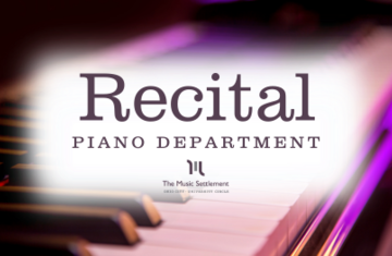 Piano Department Student Recital - Winter 2025