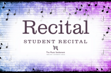 Student Recital  #1  ( 2023-24)