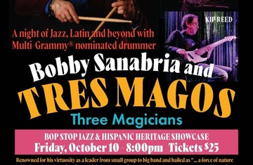 National Hispanic Heritage Month Showcase: Bobby Sanabria and Tres Magos @ BOP STOP