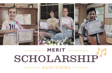 Piano Merit Scholarship Auditions