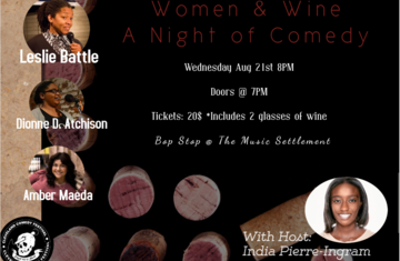 Women and Wine: Night Of Comedy @ BOP STOP