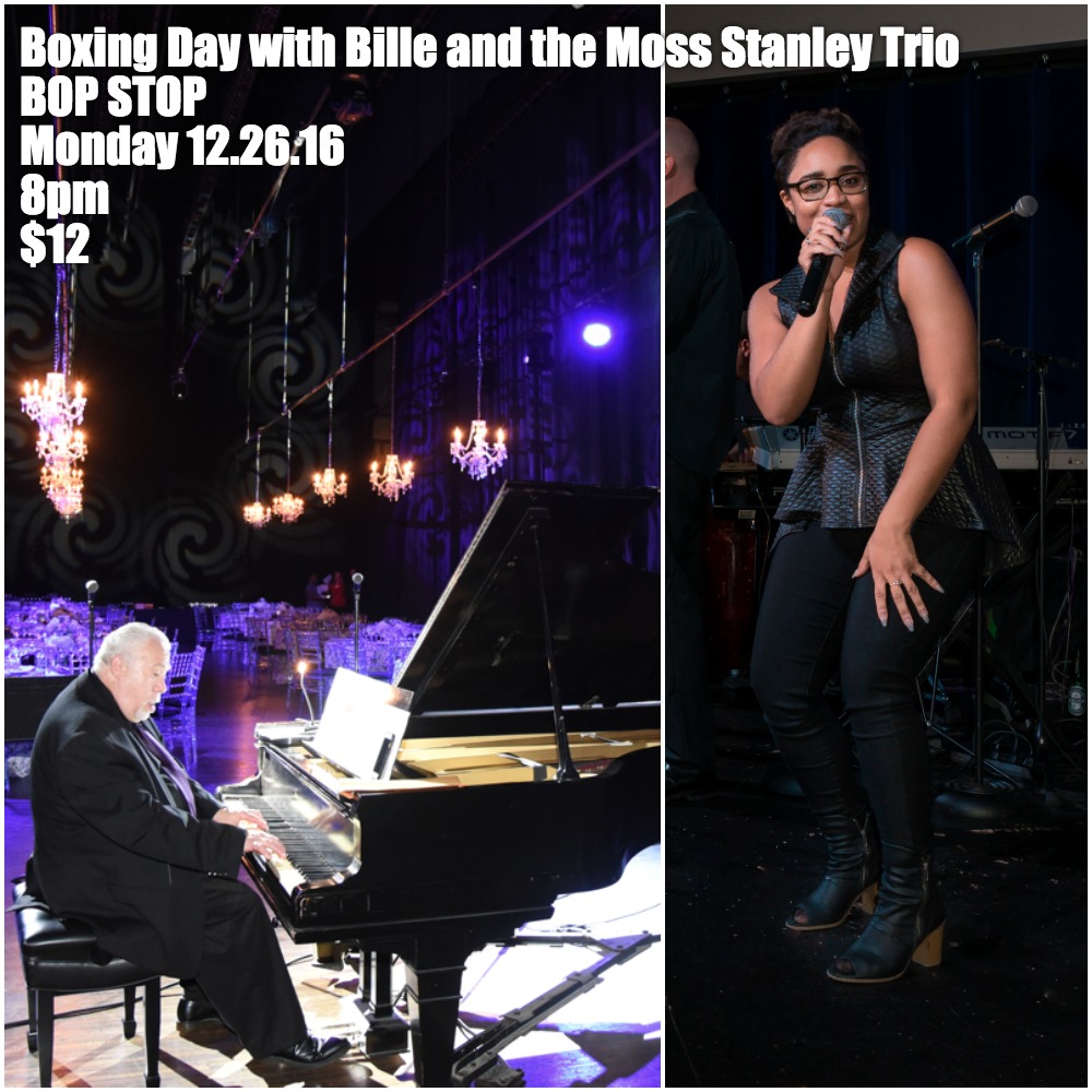 Boxing Day with Billie and The Moss Stanley Trio @ BOP STOP