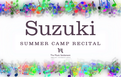 Suzuki Camp Concert