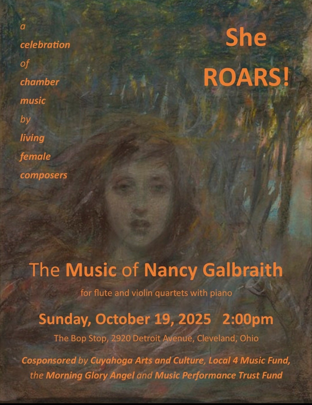 She Roars! Presented by the Local 4 Music Fund @ BOP STOP