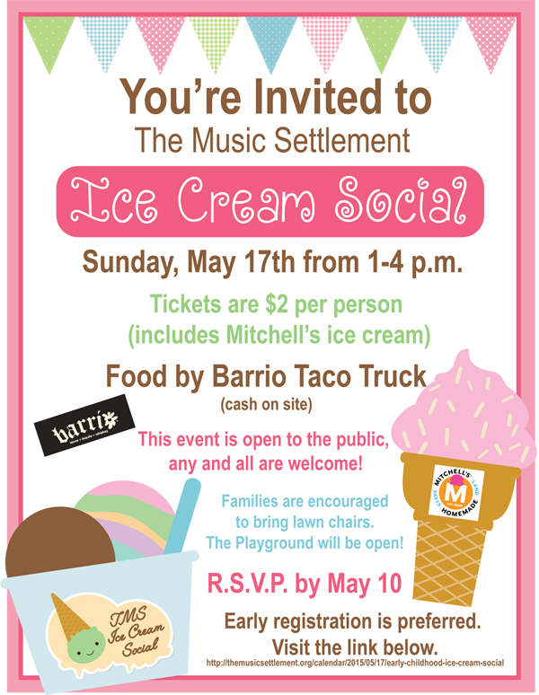 Early Childhood Ice Cream Social