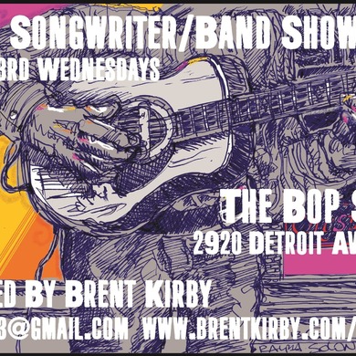 Brent Kirby's 10x3 Songwriter/Band Showcase @ BOP STOP 